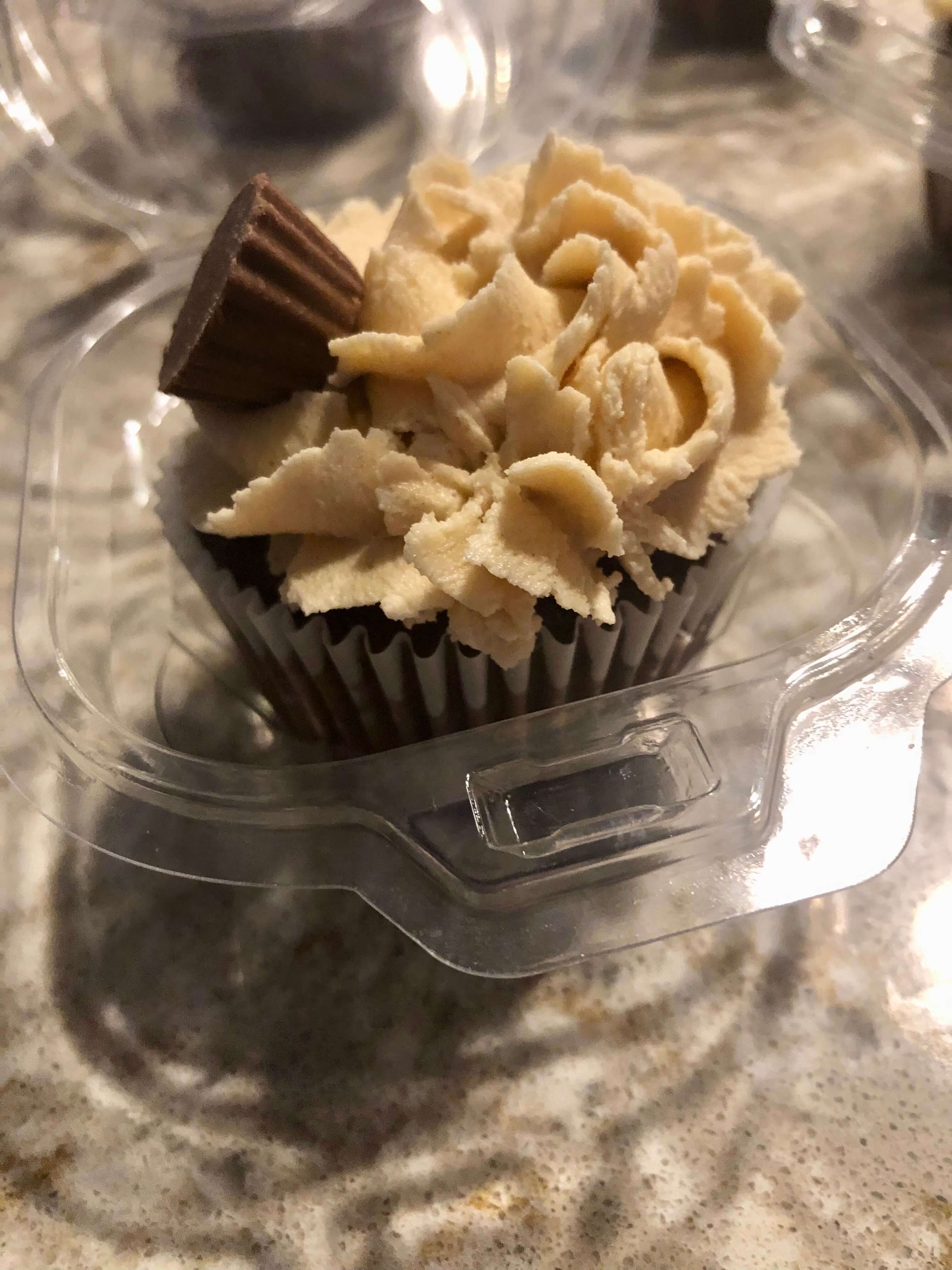 Gourmet Reese's Peanut Butter Cupcakes baked in Peebles Ohio
